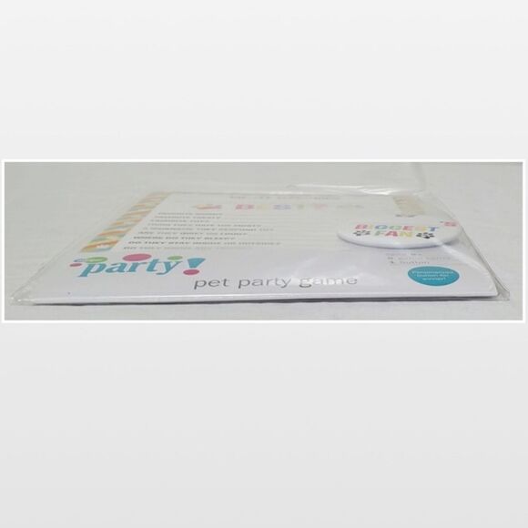 New Live. Laugh. Celebrate. Pet Game Cards Animal Dog Cat Party Set NWT - Picture 11 of 11